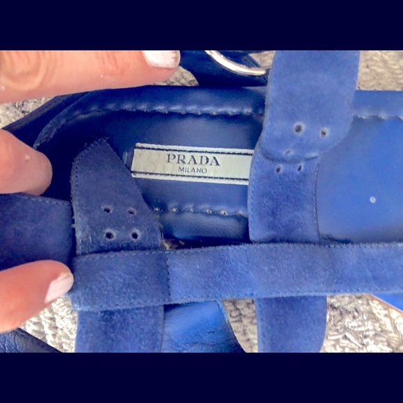 Prada Milano suede gladiator sandals - Picture 3 of 4